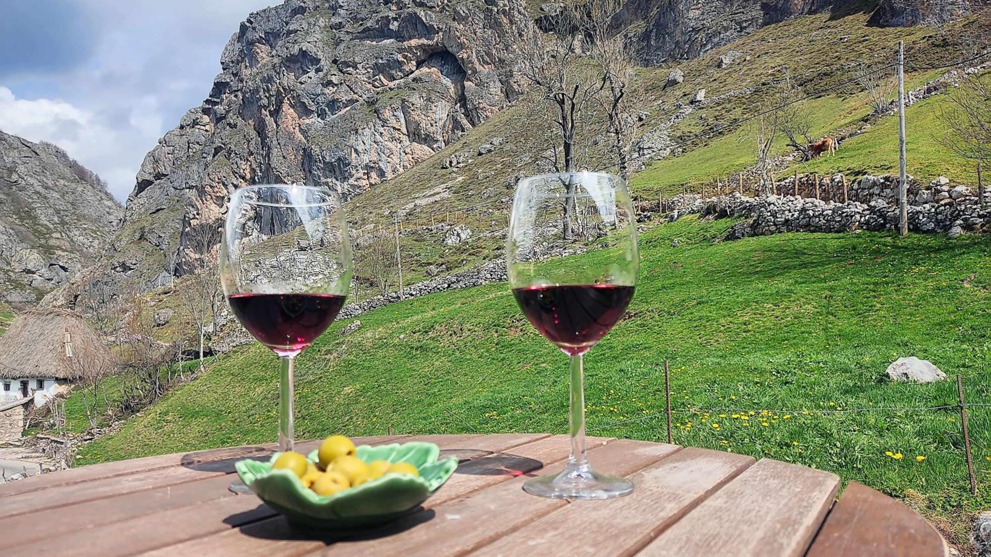 Apartamentos Rurales La Laguna Somiedo Valle de Lago Eksteriør bilde